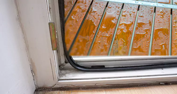 Water Leaking Wooden Patio Doors Repair in Marco Island, FL