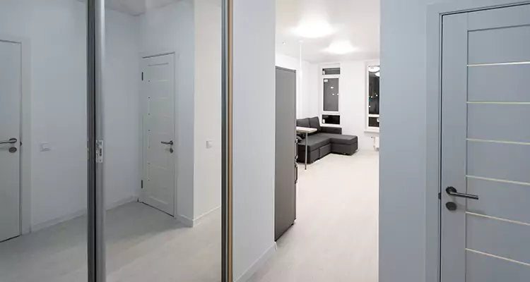 Modern Mirrored Closet Doors Repair in Marco Island, FL