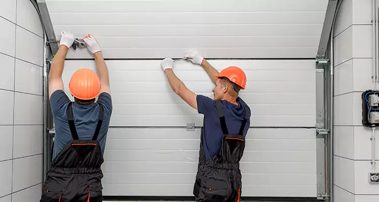 Garage Door Bottom Panel Repair in Marco Island, FL